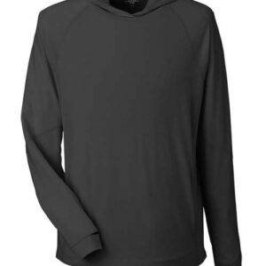 North End Unisex JAQ Stretch Performance Hooded Long Sleeve T-Shirt