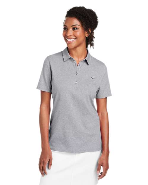 vineyard vines Women's Edgartown Pique Polo - Image 5