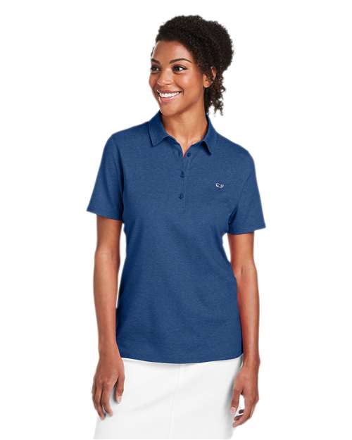 vineyard vines Women's Edgartown Pique Polo - Image 11