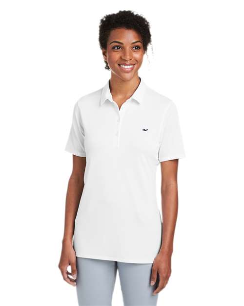 vineyard vines Women's Edgartown Pique Polo - Image 29