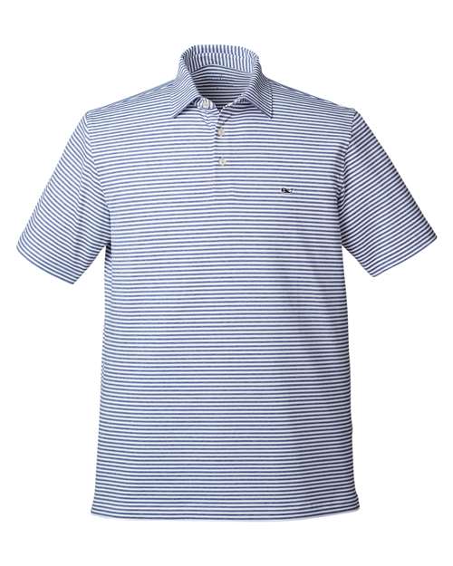 vineyard vines Men's Heathered Winstead Sankaty Polo - Image 14