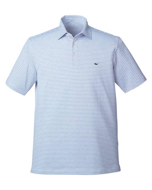 vineyard vines Men's Heathered Winstead Sankaty Polo - Image 26