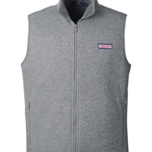vineyard vines Men's Mountain Sweater Fleece Vest