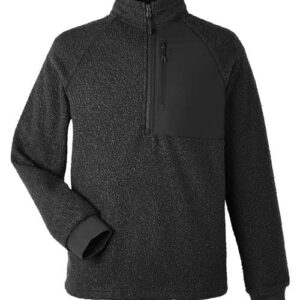 North End Men's Aura Sweater Fleece Quarter-Zip Pullover