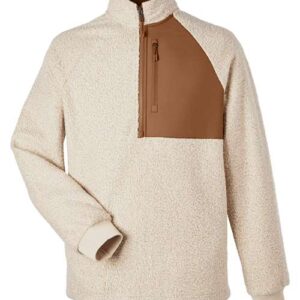 North End Men's Aura Sweater Fleece Quarter-Zip Pullover