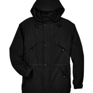 North End Men's 3-in-1 Parka with Dobby Trim