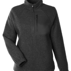 North End Women's Aura Sweater Fleece Quarter-Zip Pullover
