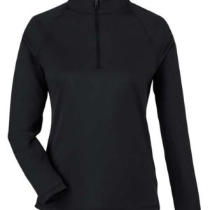 North End Women's Express Tech Performance Pique Quarter-Zip Pullover