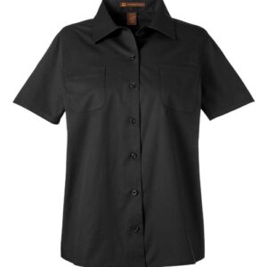 Harriton Women's Advantage IL Short Sleeve Dress Shirt