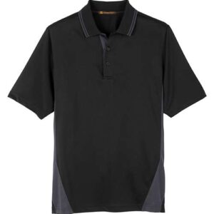 Harriton Men's Tall Flash Snag Protection Plus IL Colorblock Polo
