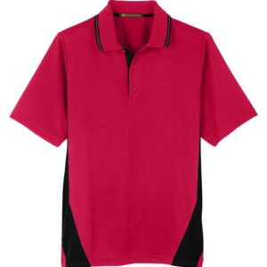 Harriton Men's Tall Flash Snag Protection Plus IL Colorblock Polo
