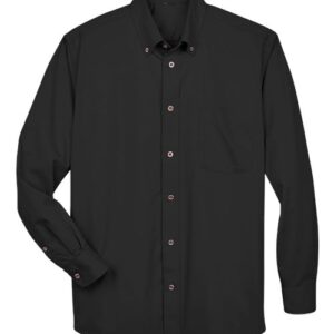 Harriton Men's Tall Easy Blend™ Twill Dress Shirt