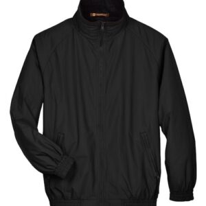 Harriton Unisex Fleece Lined Nylon Jacket