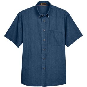Harriton Men's Denim Shirt