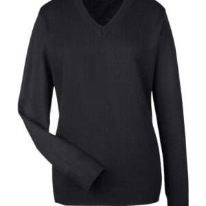 Harriton Women's Pilbloc V-Neck Sweater