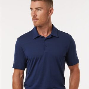 Adidas A704 - Men's Textured Stripe Polo