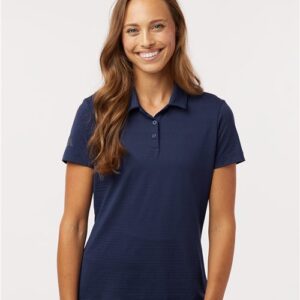 Adidas A707 - Women's Textured Stripe Polo