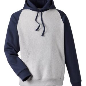Team 365 Unisex Zone HydroSport™ Heavyweight Colorblock Hooded Sweatshirt