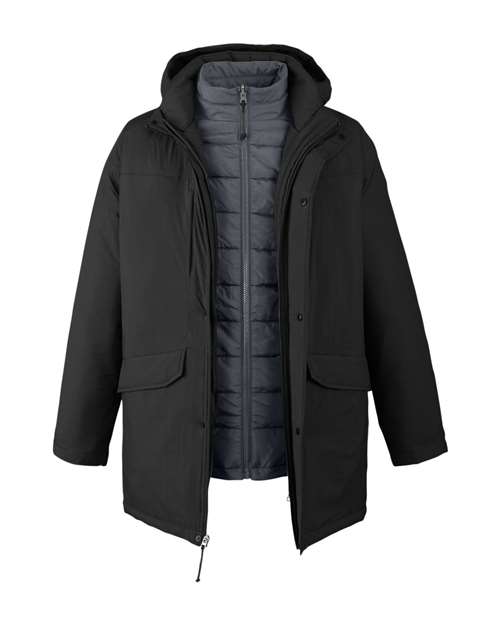 CORE365 Men's Inspire 3-in-1 Jacket with Insulated Liner