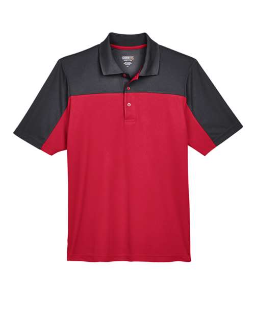 CORE365 Men's Balance Colorblock Performance Piqué Polo - Image 4