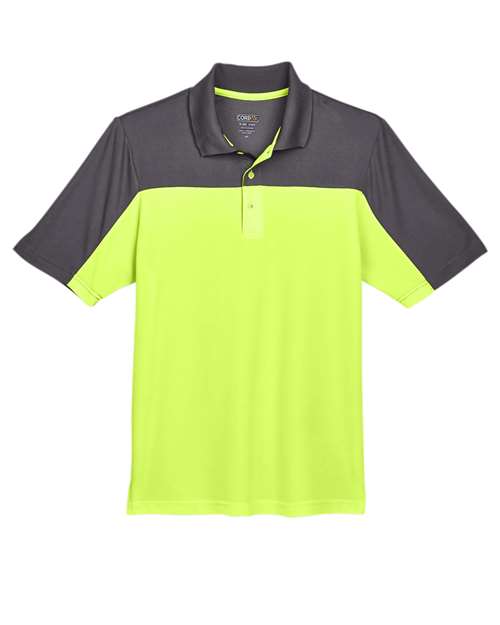 CORE365 Men's Balance Colorblock Performance Piqué Polo - Image 7