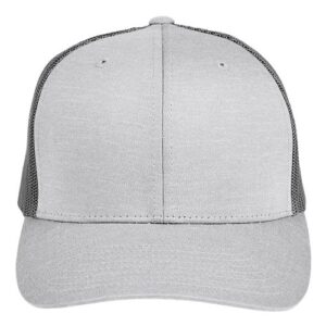 Team 365 Zone Sonic Heather Trucker Cap by Yupoong