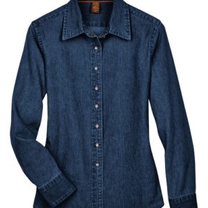 Harriton Women's Denim Shirt