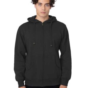 econscious Unisex Heritage Full-Zip Hooded Sweatshirt