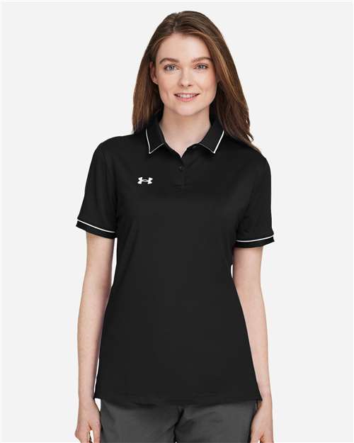Under Armour Women's Tipped Teams Performance Polo - Image 5
