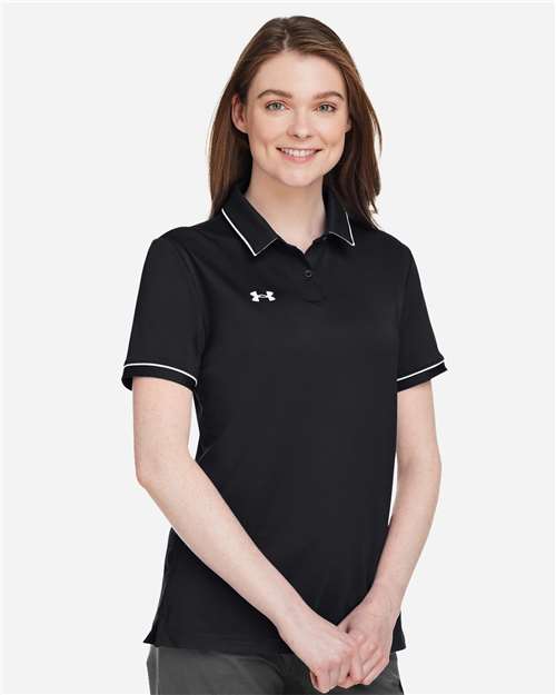Under Armour Women's Tipped Teams Performance Polo - Image 6
