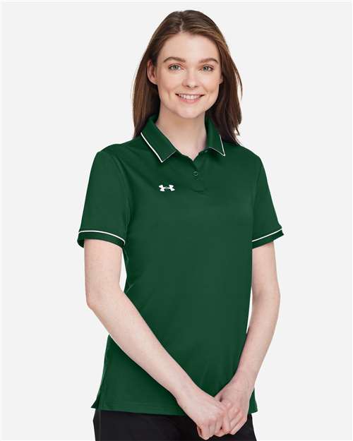 Under Armour Women's Tipped Teams Performance Polo - Image 12