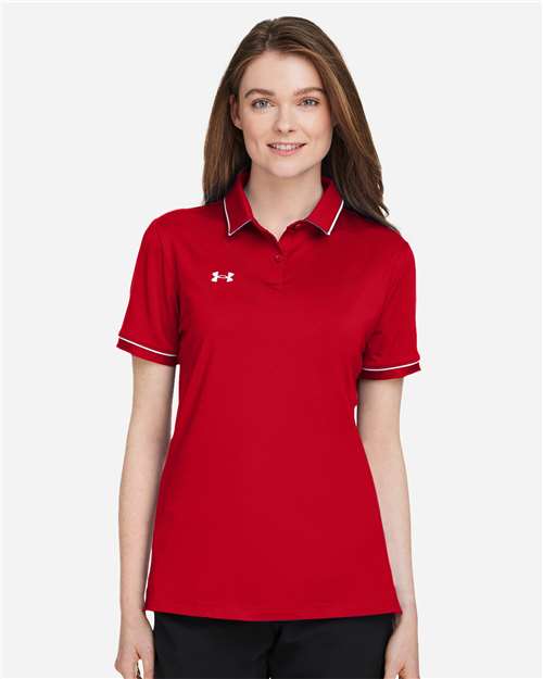 Under Armour Women's Tipped Teams Performance Polo - Image 23