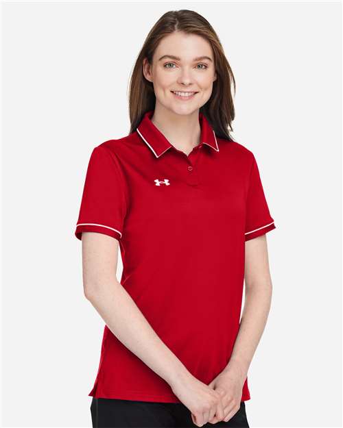 Under Armour Women's Tipped Teams Performance Polo - Image 24