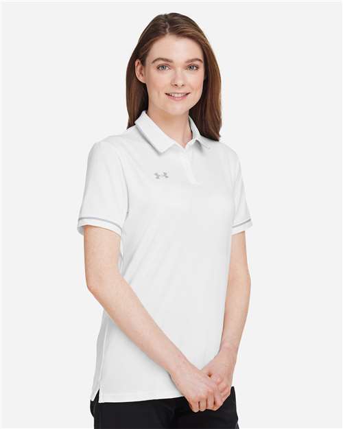 Under Armour Women's Tipped Teams Performance Polo - Image 36