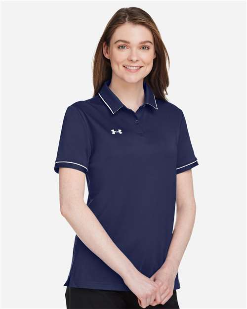 Under Armour Women's Tipped Teams Performance Polo - Image 18