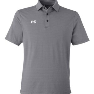 Under Armour Men's Destin Drive "UA Playoff Team Stripe" Performance Polo