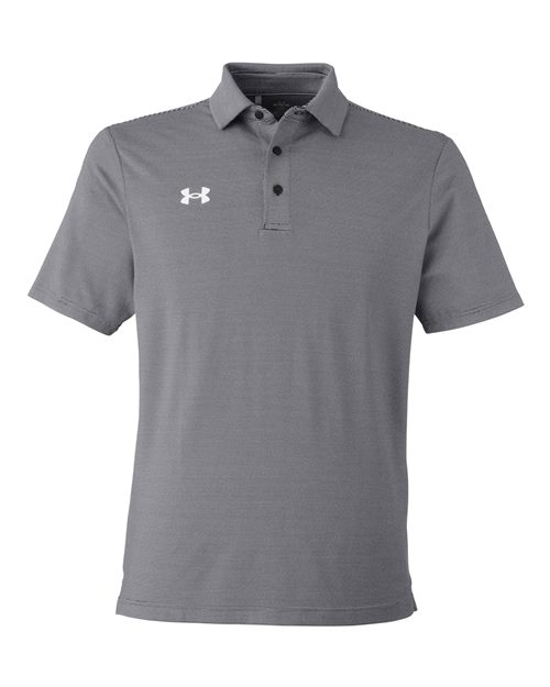 Under Armour Men's Destin Drive "UA Playoff Team Stripe" Performance Polo