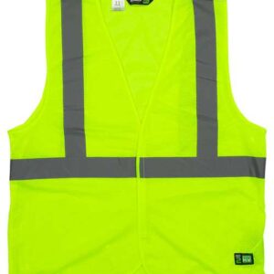 Berne Apparel Men's Hi-Vis Class 2 Economy Vest