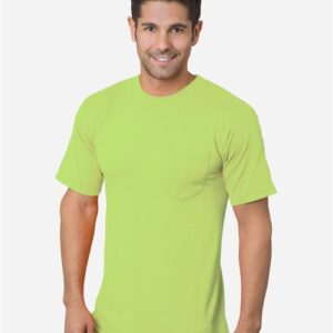 Bayside Unisex USA-Made 50/50 Pocket T-Shirt