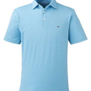 vineyard vines Men's Bradley Stripe Sankaty Polo