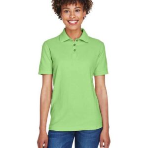 UltraClub Women's Whisper Pique Polo