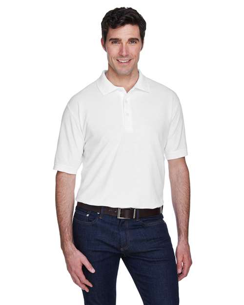 UltraClub Men's Whisper Piqué Polo - Image 8