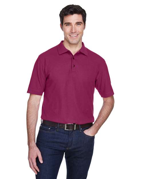 UltraClub Men's Whisper Piqué Polo - Image 9