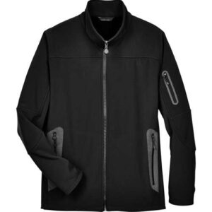 North End Men's Three Layer Fleece Bonded Shell Technical Jacket