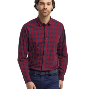 Artisan Collection by Reprime RP250 - Men's Mulligan Check Cotton Shirt