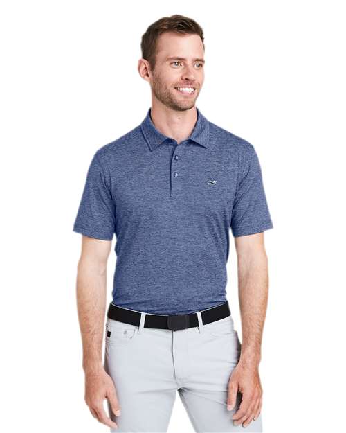 vineyard vines Men's Destin Stripe Sankaty Polo - Image 5
