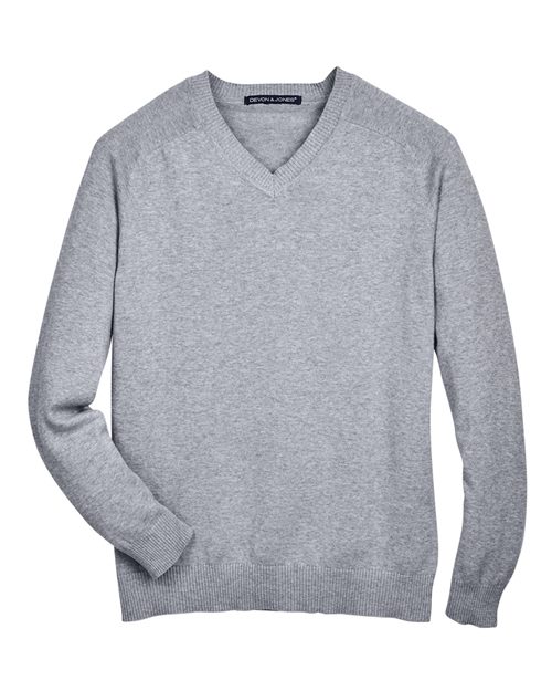 Devon & Jones Men's V-Neck Sweater