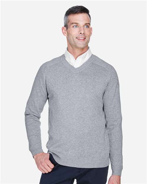 Devon & Jones Men's V-Neck Sweater - Image 3