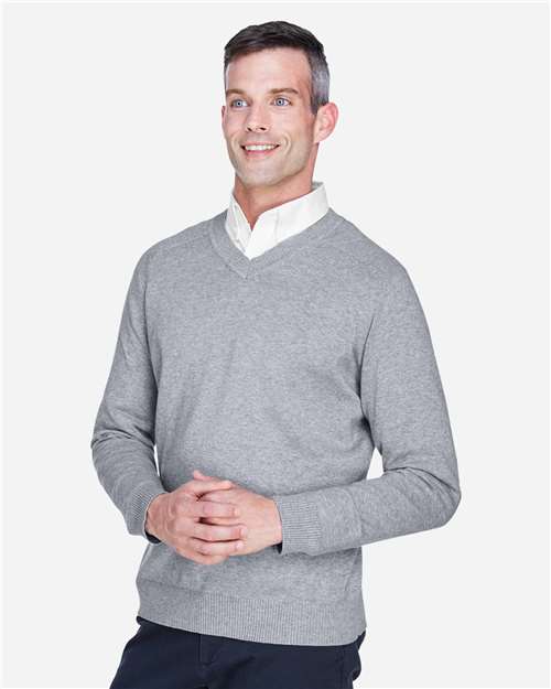 Devon & Jones Men's V-Neck Sweater - Image 4