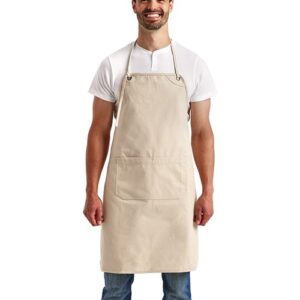 Artisan Collection by Reprime RP181 - Artisan's Choice Double Pocket Canvas Apron